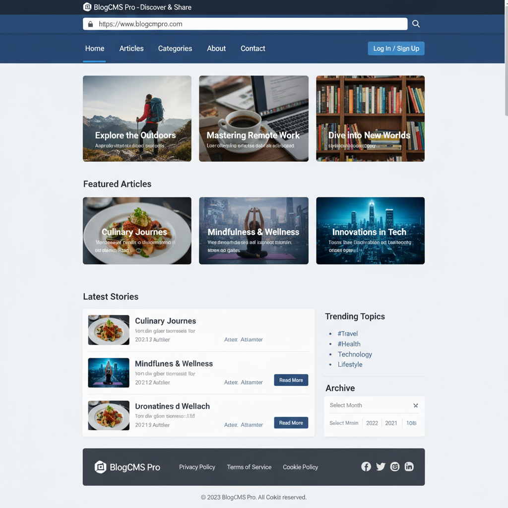 CMS Templates - Creative Courses for Content Management